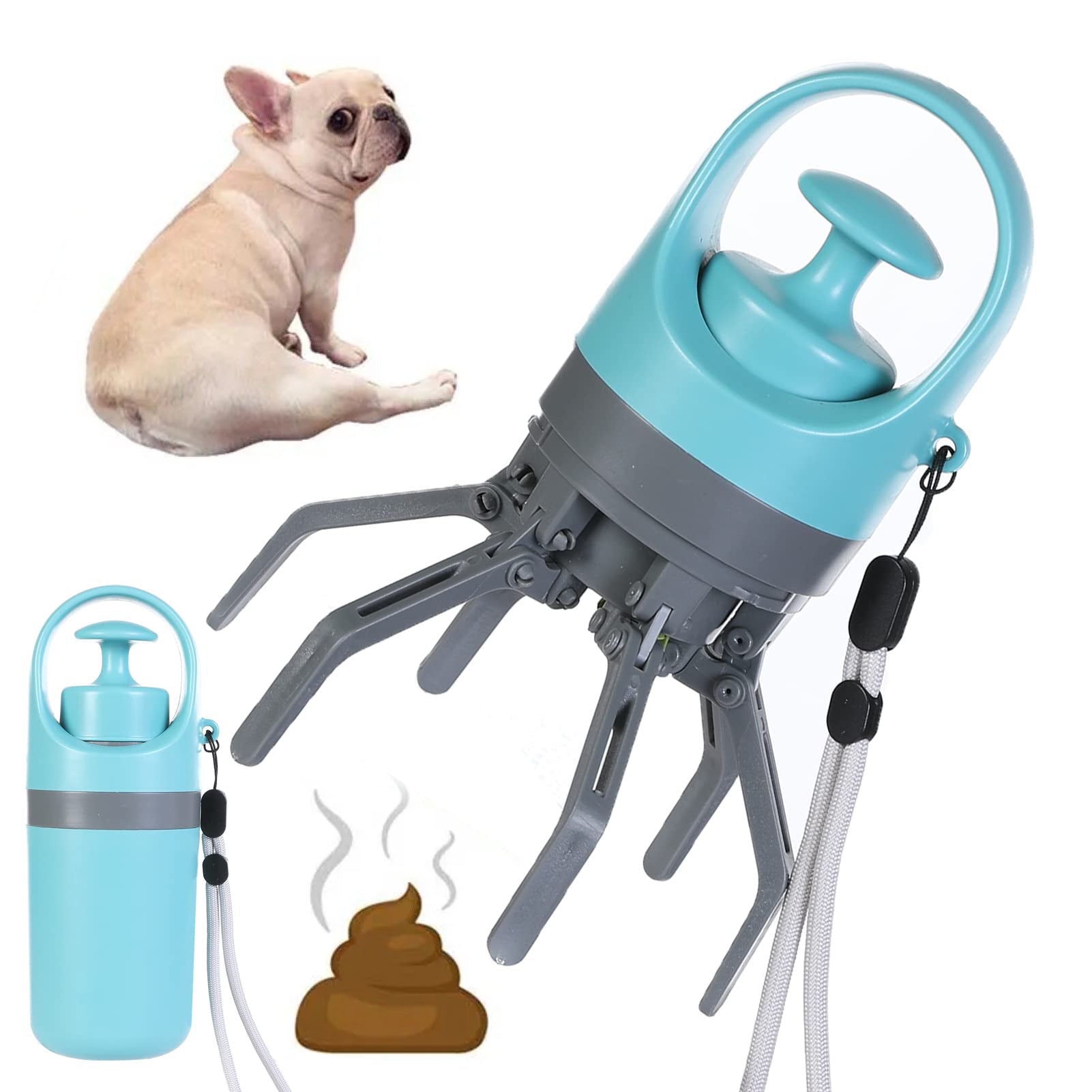 Paletta Portatile per Cani con Dispenser di Sacchetti – Leggera e Compatta