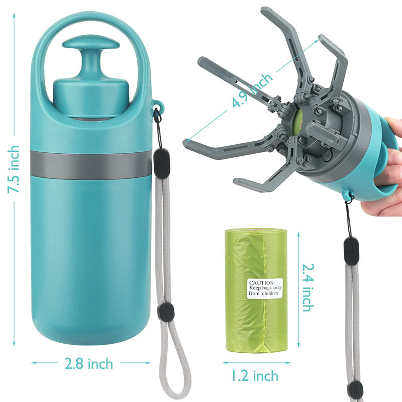 Paletta Portatile per Cani con Dispenser di Sacchetti – Leggera e Compatta