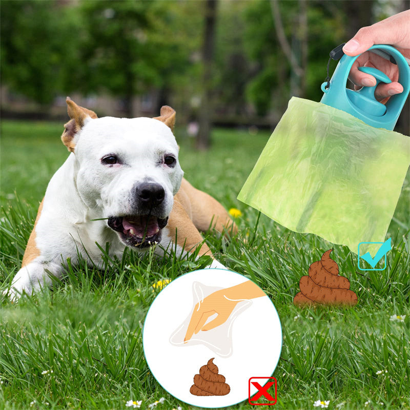 Paletta Portatile per Cani con Dispenser di Sacchetti – Leggera e Compatta